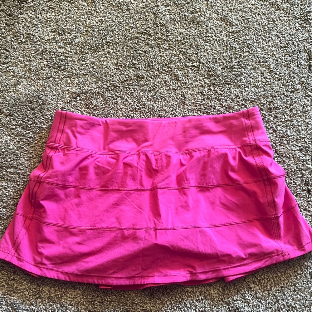 Lululemon Pace Rival Mid Rise Skirt- Hot Pink 🩷